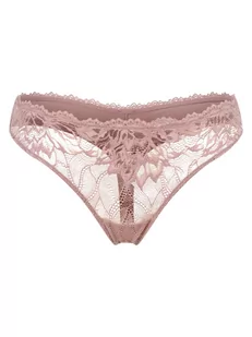 Calvin Klein - Stringi damskie, różowy - Majtki damskie - miniaturka - grafika 1