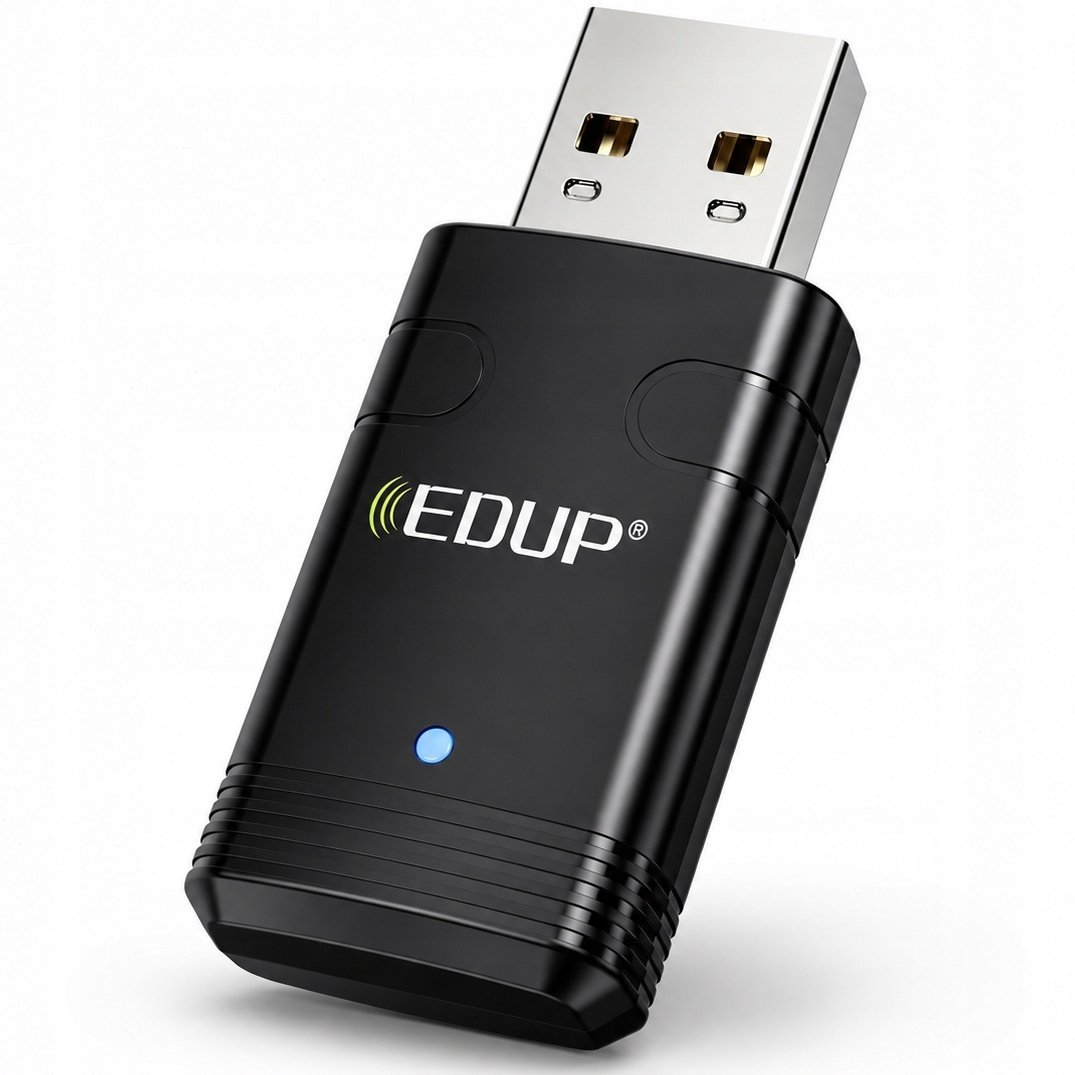 Karta sieciowa EDUP Karta sieciowa bezprzewodowa EDUP WiFi 6 USB 2.4Ghz 5.8Ghz + Bluetooth 5.3
