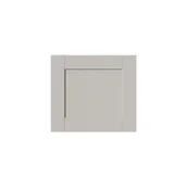 Fronty meblowe - Front szafki kuchennej z 2 szufladami GoodHome Ashmead 40 cm beżowy - miniaturka - grafika 1