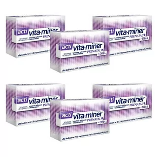 Aflofarm Vita-miner Prenatal DHA 30 szt. - Witaminy i minerały - miniaturka - grafika 2