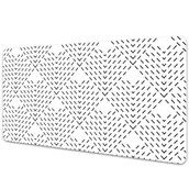 Podkładki na biurko - Podkładka na biurko Geometryczny delikatny motyw 90x45 cm - miniaturka - grafika 1