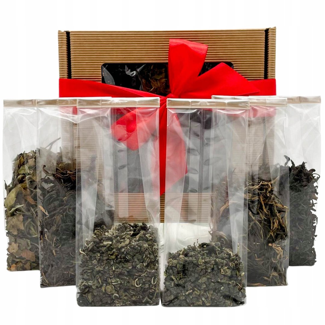 Zestaw Herbat Premium herbata czarna oolong ulung zielona biała