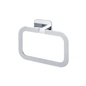 Wieszaki łazienkowe - Wieszak owalny Tore chrom - miniaturka - grafika 1