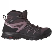 Buty trekkingowe damskie - SALOMON Daintree Mid GTX W Shale/Phantom UK 4 - miniaturka - grafika 1