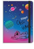 Notesy i bloczki - PATIO, notes a5 80k.linia z gumką disney black stitch wzór 3 - miniaturka - grafika 1