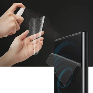 2x Folia Hydrożelowa do Samsung Galaxy S24 Ultra Spigen Neo Flex HD 2-pack kompatybilna z czytnikiem Clear - Pozostałe akcesoria do telefonów - miniaturka - grafika 18