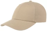 Czapki i chusty sportowe męskie - Czapka Dad Hat Strapback, khaki, One Size - miniaturka - grafika 1