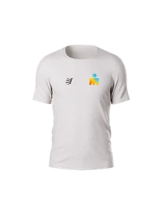 COMPRESSPORT Koszulka biegowa z krótkim rękawem TRAINING SS T-SHIRT IRON MAN 2025 sugar sunrise - Koszulki sportowe męskie - miniaturka - grafika 1