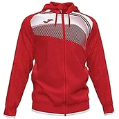 Kurtki męskie - Joma Supernova II Hoodie Jacket Red-White - miniaturka - grafika 1