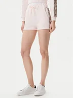 Spodenki damskie - Guess Szorty 147817 Różowy Short Fit - miniaturka - grafika 1
