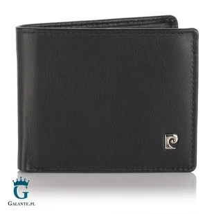 Portfel Męski Pierre Cardin z metalowym logo YS603 324 - Portfele - miniaturka - grafika 1