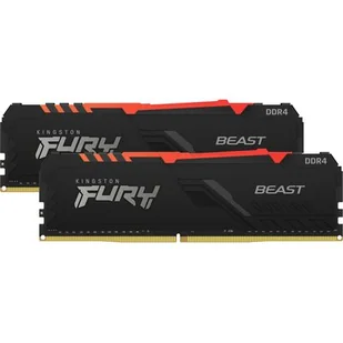 Kingston Fury Beast RGB DDR4 64 GB 3600MHz CL18 KF436C18BBAK2/64 KF436C18BBAK2/64 - Pamięci RAM - miniaturka - grafika 1