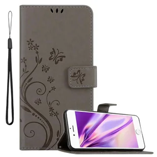 Etui Cadorabo do Apple iPhone 6 / 6S Etui ochronne w kolorze szarym Etui ochronne na telefon komórkowy Etui Flowers Flower Case - Etui i futerały do telefonów - miniaturka - grafika 1
