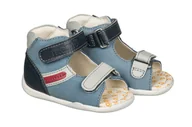 Buty dla dziewczynek - SANDAŁKI MEMO BABY DO NAUKI CHODZENIA BUCIKI DLA NAJMŁODSZYCH STÓP MIKI 18 - miniaturka - grafika 1