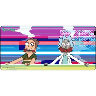 RICK AND MORTY - "Glitched" Gaming Podkładka pod mysz (XL - 900x420x4mm) [Oficjalna licencja] - Podkładki pod mysz - miniaturka - grafika 1