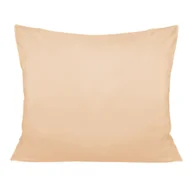 Poszewki na poduszki - Poszewka na poduszkę 70x80 cm jasno beżowa, satynowa, 100% bawełniana, Darymex - miniaturka - grafika 1