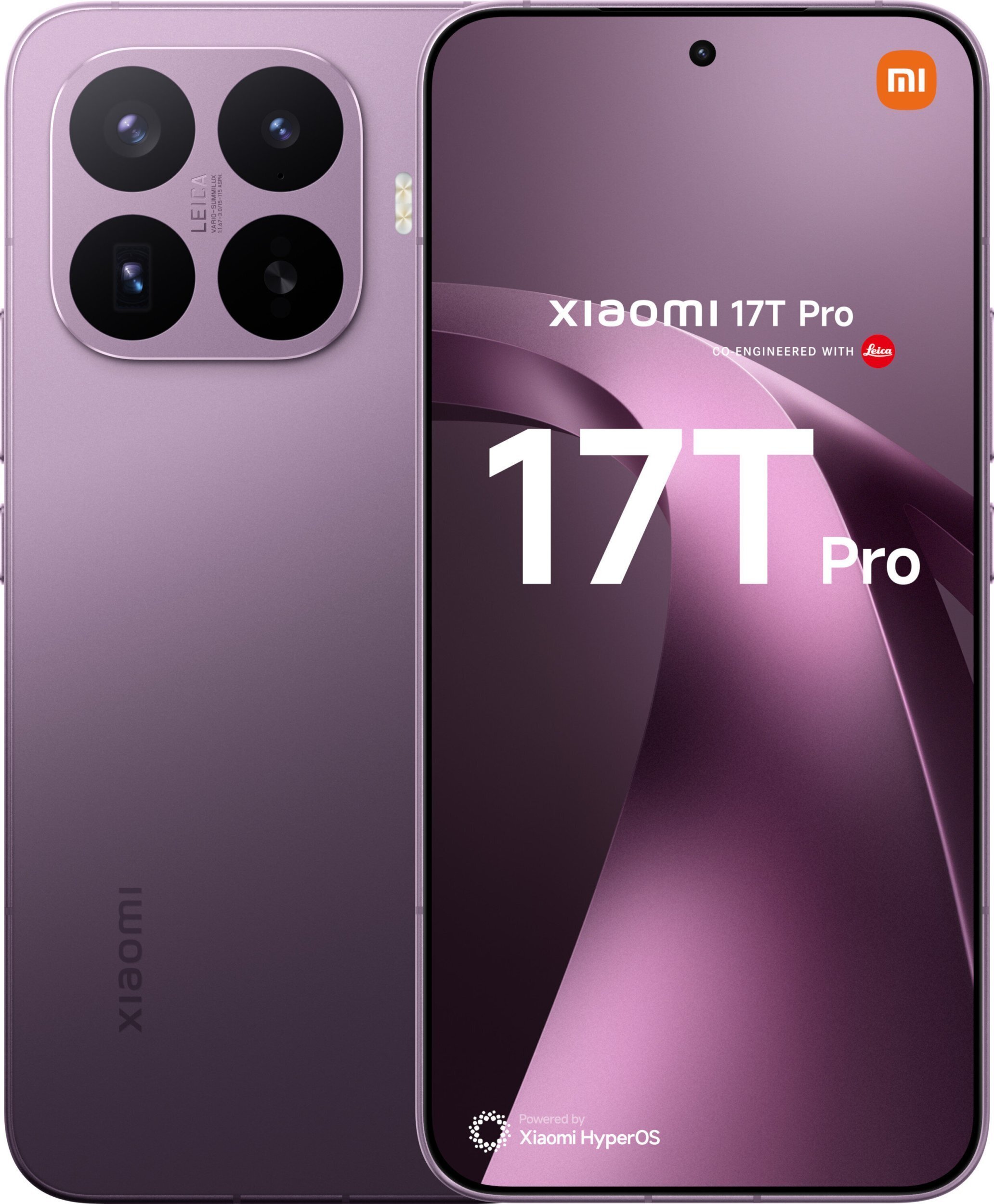 Xiaomi 17T Pro 5G 12/256GB Fioletowy