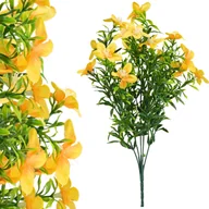 Sztuczne kwiaty - Wiosenny Bukiet Sztucznych Kwiatów Liście Kwiatki Do Wazonu Stroika 36Cm - miniaturka - grafika 1