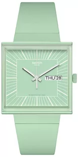 Zegarek Zegarek Swatch SO34G701 WHAT IF…MINT? - Zegarki męskie - miniaturka - grafika 1
