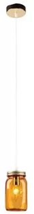 Candellux JARS ZWIS 10 1X40W E14 KLOSZ POMARAŃCZOWY 31-42880 - Lampy sufitowe - miniaturka - grafika 1