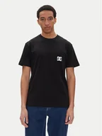 Koszulki męskie - DC T-Shirt ADYZT05377 Czarny Heritage Fit - miniaturka - grafika 1
