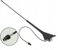 Anteny samochodowe - Antena Aktywna samochodowa maszt 40cm Audi A3 8P A4 B5 A6 C4 8L Sanap Roca - miniaturka - grafika 1