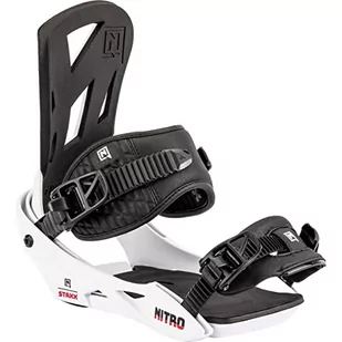 Nitro STAXX '23 wiązanie na snowboardzie, białe, L - Sporty zimowe - akcesoria - miniaturka - grafika 1