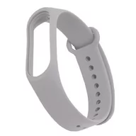 Akcesoria do smartwatchy - Opaska Zamienna Do Xiaomi Mi Band 3 / 4 Szara/ Istrap Polska - miniaturka - grafika 1