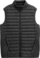 Kamizelki męskie - Kamizelka Męska Puchowa 4F Czarna 4FSS23TDJA r M - miniaturka - grafika 1