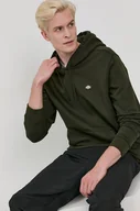 Bluzy męskie - Dickies Bluza męska kolor beżowy z kapturem gładka - miniaturka - grafika 1