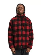 Kurtki męskie - Brandit Męska kurtka polarowa, czerwony/czarny, 3XL - miniaturka - grafika 1