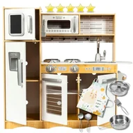 Zabawki AGD - Kuchnia Dla Dzieci Zabawkowa NAJLEPSZA Edukacyjna Do Zabawy BEZPIECZNA Do Gotowania Kuchni ŚWIATLNA - miniaturka - grafika 1