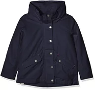 Kurtki i płaszcze dla dziewczynek - Bench Dziewczęca kurtka Easy Cotton Jacket, Niebieski (Dark Navy Blue Ny031), 164 cm - miniaturka - grafika 1