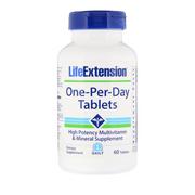 Witaminy i minerały - Life Extension Life Extension One-Per-Day Tablets (Multiwitamina) - 60 tabletek LE02313EU - miniaturka - grafika 1
