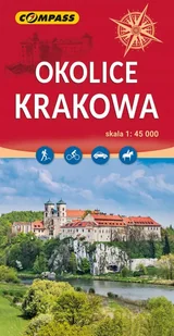 Okolice Krakowa 1:45 000 - książka - Przewodniki - miniaturka - grafika 1