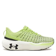 Buty sportowe damskie - Buty do biegania Under Armour Ua W Infinite Elite 3027199-301 Zielony - miniaturka - grafika 1