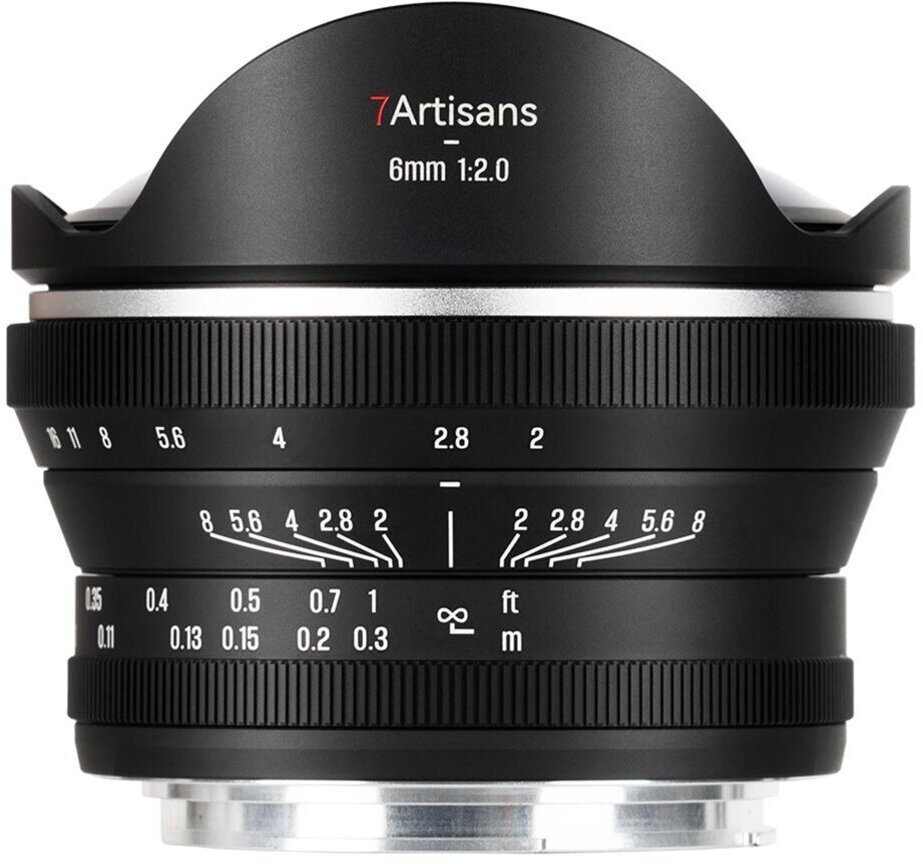 7Artisans 6mm f/2.0 Canon RF-S