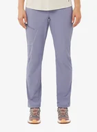 Odzież trekkingowa damska - Spodnie turystyczne damskie Salomon Wayfarer Pants - blue granite - miniaturka - grafika 1