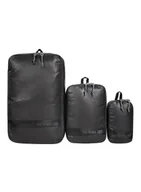 Plecaki - Zestaw organizerów Tatonka Stuffsack Zip Set III - black - miniaturka - grafika 1