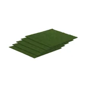 Trawy i trawniki - hillvert Sztuczna trawa - zestaw 5 sztuk - 100 x 100 cm - wysokość: 20 mm - szybkość ściegu: 13/10 cm - odporność na promieniowanie UV HT-EAG-1X1-SET-1 - miniaturka - grafika 1