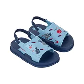 Buty dla dziewczynek - Ipanema Unisex miękkie sandały dla niemowląt, niebieskie/jasnoniebieskie, 21 EU, Blue Light Blue, 21 EU - miniaturka - grafika 1