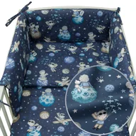 Pościel dla dzieci - POŚCIEL 135x100 OCHRANIACZ 3el DO ŁÓŻECZKA DLA DZIECI Kerstin - miniaturka - grafika 1