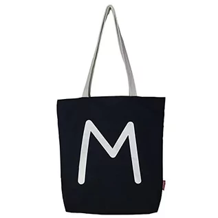 Torebki damskie - Econanos Hellobags2019 torba plażowa, 38 cm, czarna (Negro), czarny (Negro), 38 centimeters, torba plażowa - grafika 1