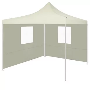 vidaXL Profesjonalny, składany namiot imprezowy, 2 ściany, 2x2 m, stal - Pawilony ogrodowe - miniaturka - grafika 1