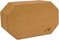 Pozostały sprzęt i akcesoria do ćwiczeń - Avento ekologicznie naturalnego korka blok do jogi, brązowy, One Size 41WP - miniaturka - grafika 1