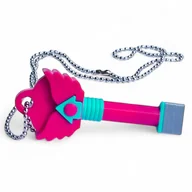 Naszyjniki - KLUCZ SQUID GAME– naszyjnik z zawieszką Hide&Seek KEY gra TRÓJKĄT - miniaturka - grafika 1