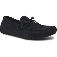 Mokasyny męskie - BOSS BLACK Skórzane mokasyny Driver_Mocc_sdbk - miniaturka - grafika 1