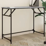 Biurka - vidaXL Biurko, szary dąb sonoma, 100x45x76 cm, materiał drewnopochodny - miniaturka - grafika 1