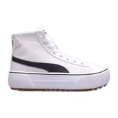 Trampki damskie - Buty Puma Kaia Mid Cv W 384409-01 białe - miniaturka - grafika 1