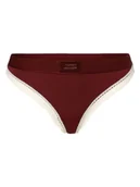 Majtki damskie - Tommy Hilfiger - Stringi damskie, czerwony - miniaturka - grafika 1